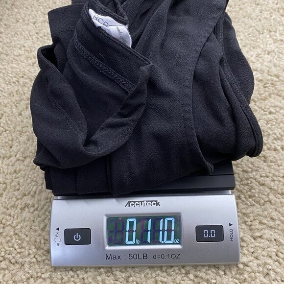 BCBGeneration Womens Romper Size S Black Sleeveless Polyester Blend Faux Wrap - Picture 9 of 9